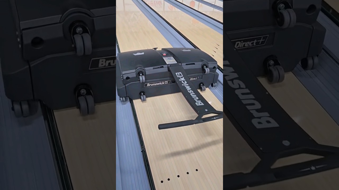 brunswick oiling machine #oilmachine #bowlingoil #oil #bowling
