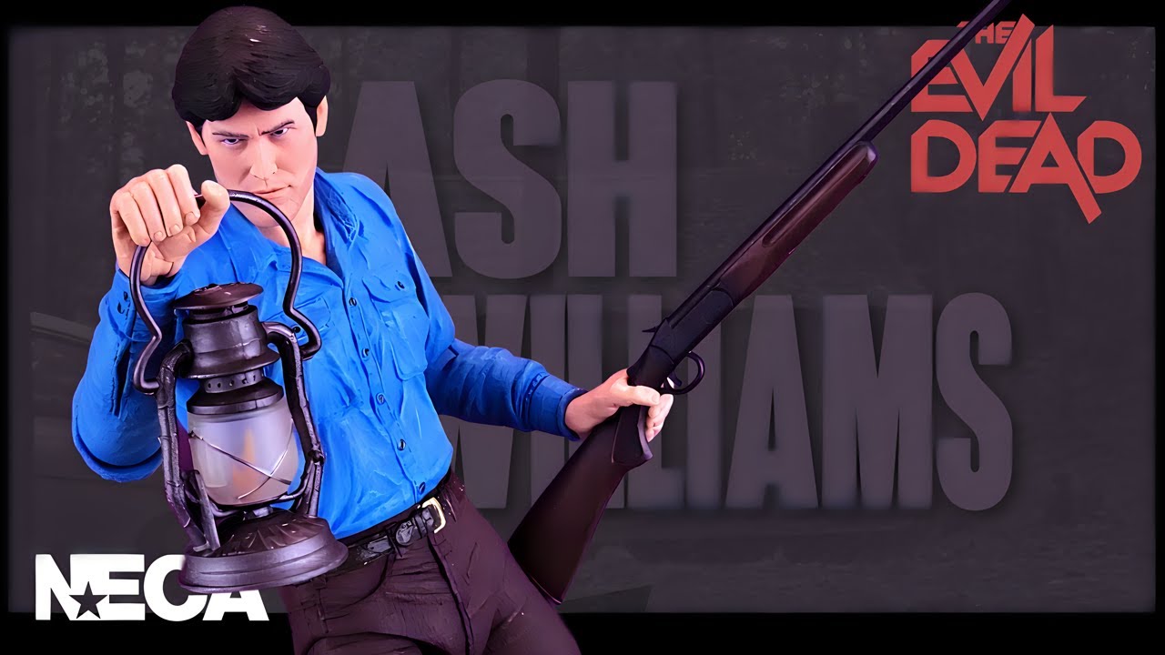 NECA Toys The Evil Dead 40th Anniversary Ultimate Ash Williams Figure @TheReviewSpot