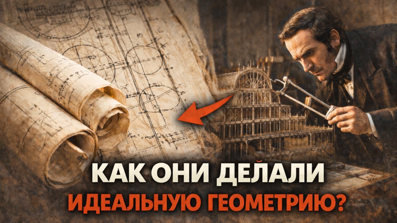 Как В 19 Веке Инженеры ДОБИВАЛИСЬ ИДЕАЛЬНОЙ ГЕОМЕТРИИ &mdash; Без Современных ЧЕРТЕЖЕЙ И ТЕХНОЛОГИЙ