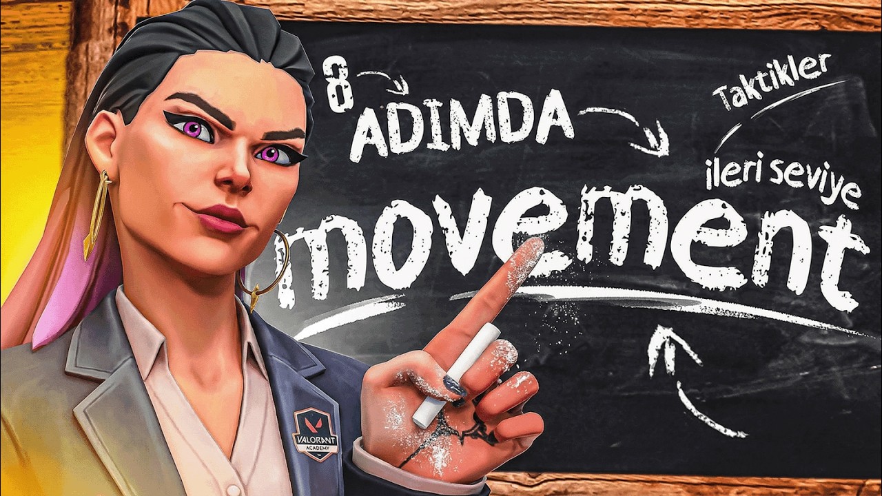 8 Adımda KUSURSUZ MOVEMENT (Valorant Movement Rehberi)
