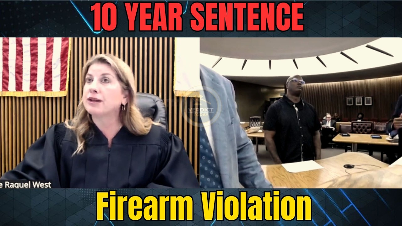 Judge Raquel West: 10-Year Sentence Handed Down for Firearm Possession