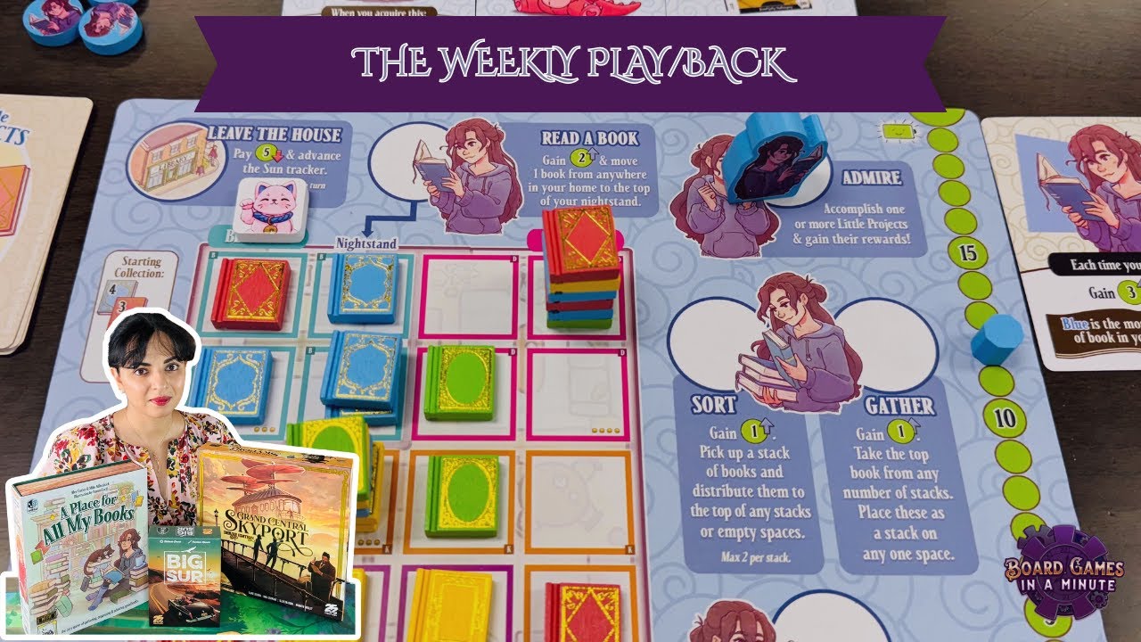 The Weekly Play/Back - Ep 156 - 📚 A Place for All My Books 📘 Grand Central Skyport 🏝 Big Sur