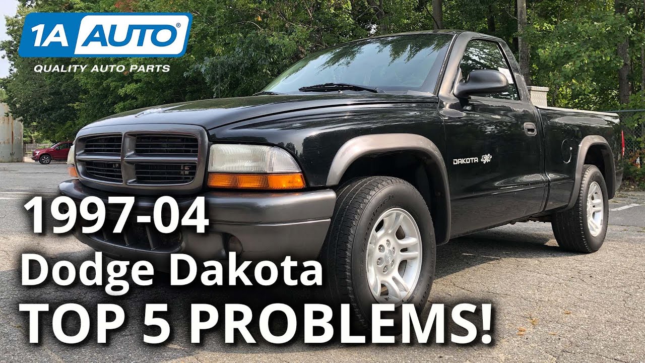 5 основных проблем грузовика Dodge Dakota 2-го поколения 1997-2004