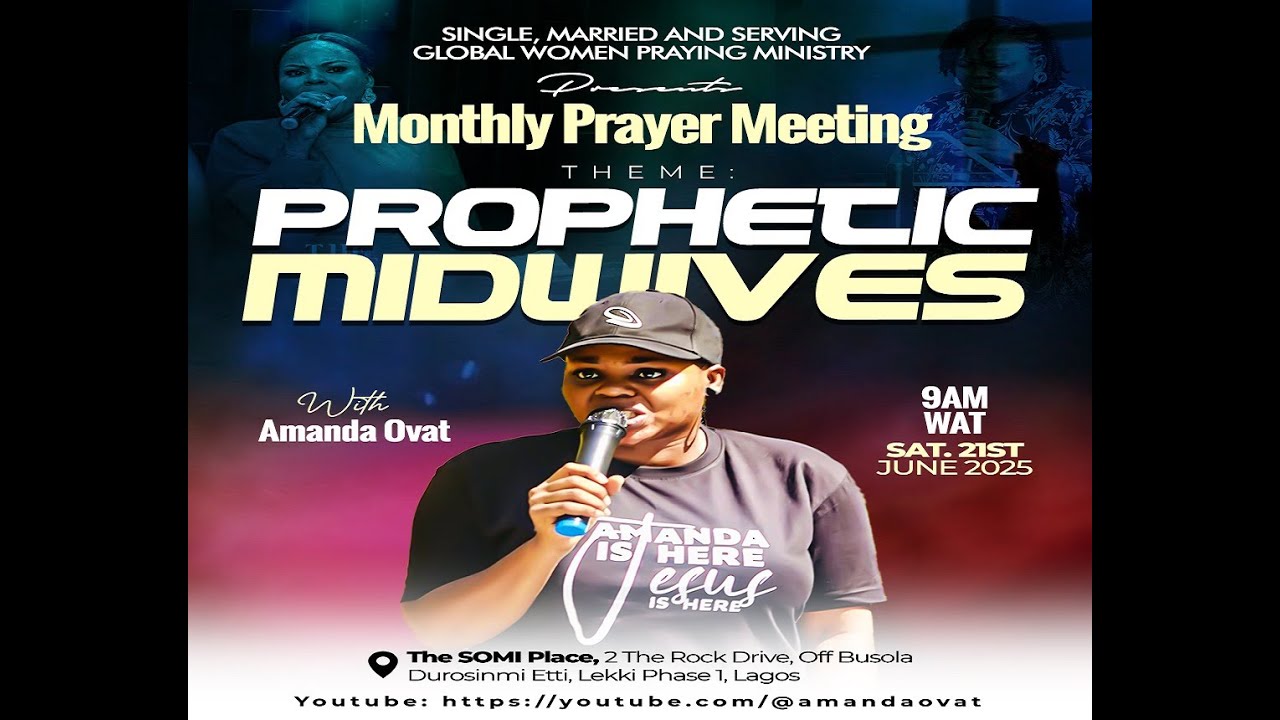 THIS IS MOUNT ZION || PROPHETIC MIDWIVES WITH AMANDA OVAT || 21ST JUNE 2025