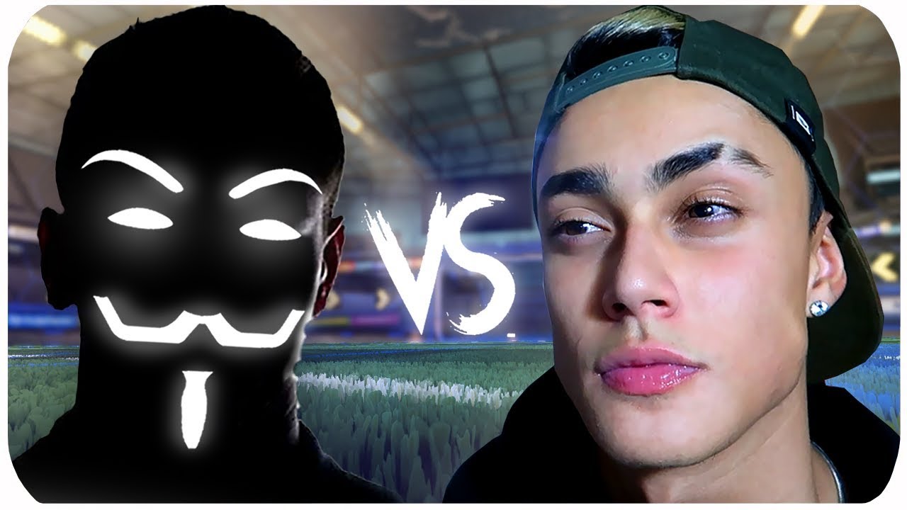 X1 CONTRA UM HATER NO ROCKET LEAGUE