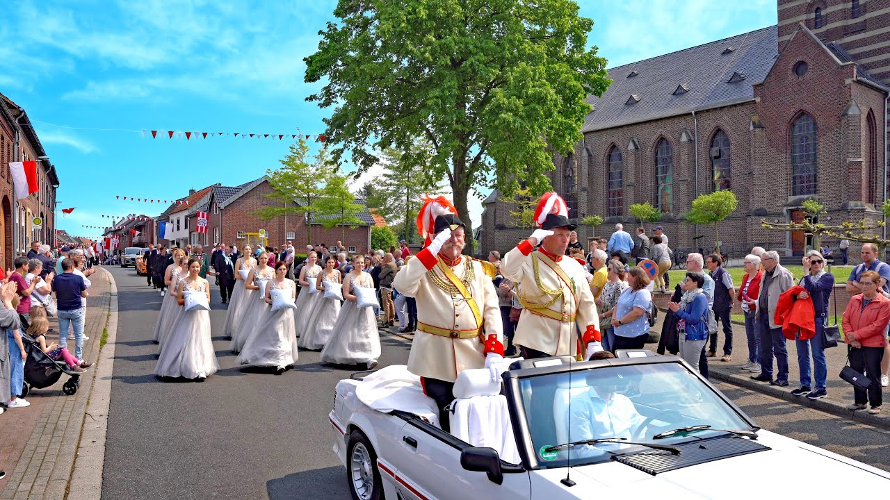 Großer Festzug Teil 1, Dekanatsschützenfest Havert - Stein, 14-05-2023 Dekanat Gangelt Selfkant, 4K.