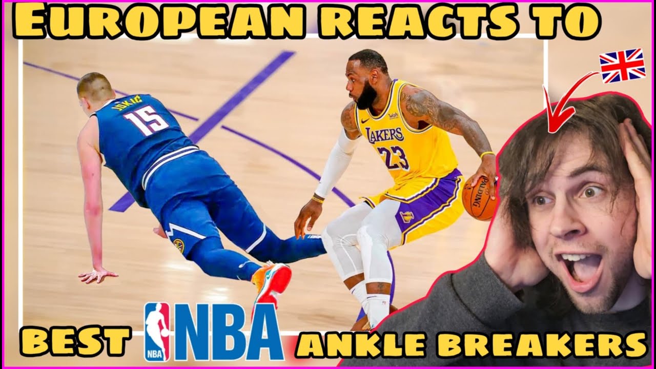 EUROPEAN Reacts to 'BEST ANKLE BREAKERS in NBA EVER!!' || Basketball First Time Reaction