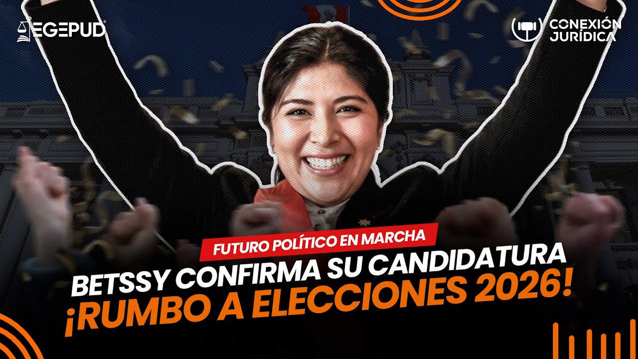 Betssy Chávez confirma que POSTULARÁ a las elecciones 2026 ¿Puede postular al SENADO? #política