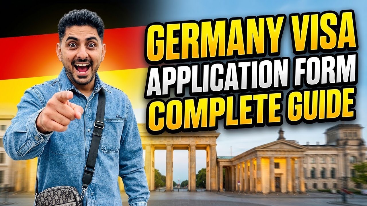 How to Fill Germany Schengen Visa Application Form | Complete Guide
