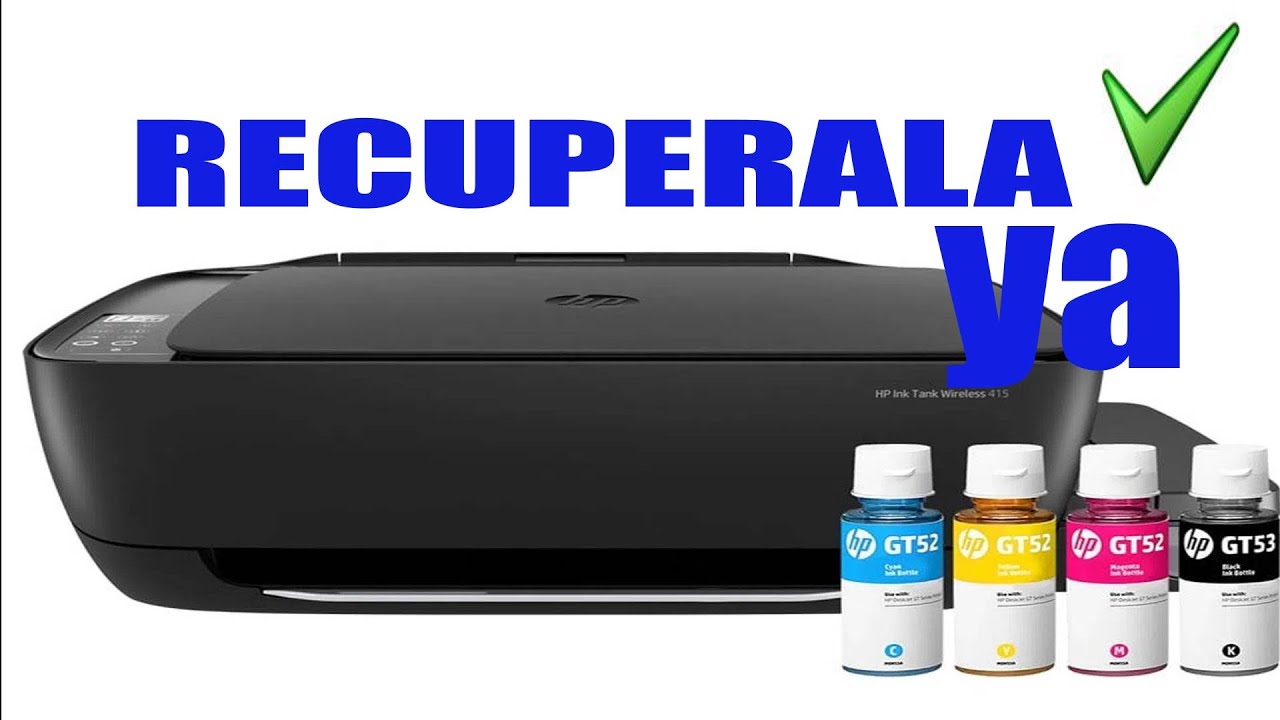 limpiar cabezales hp 415 ,315, 5820 rellenado