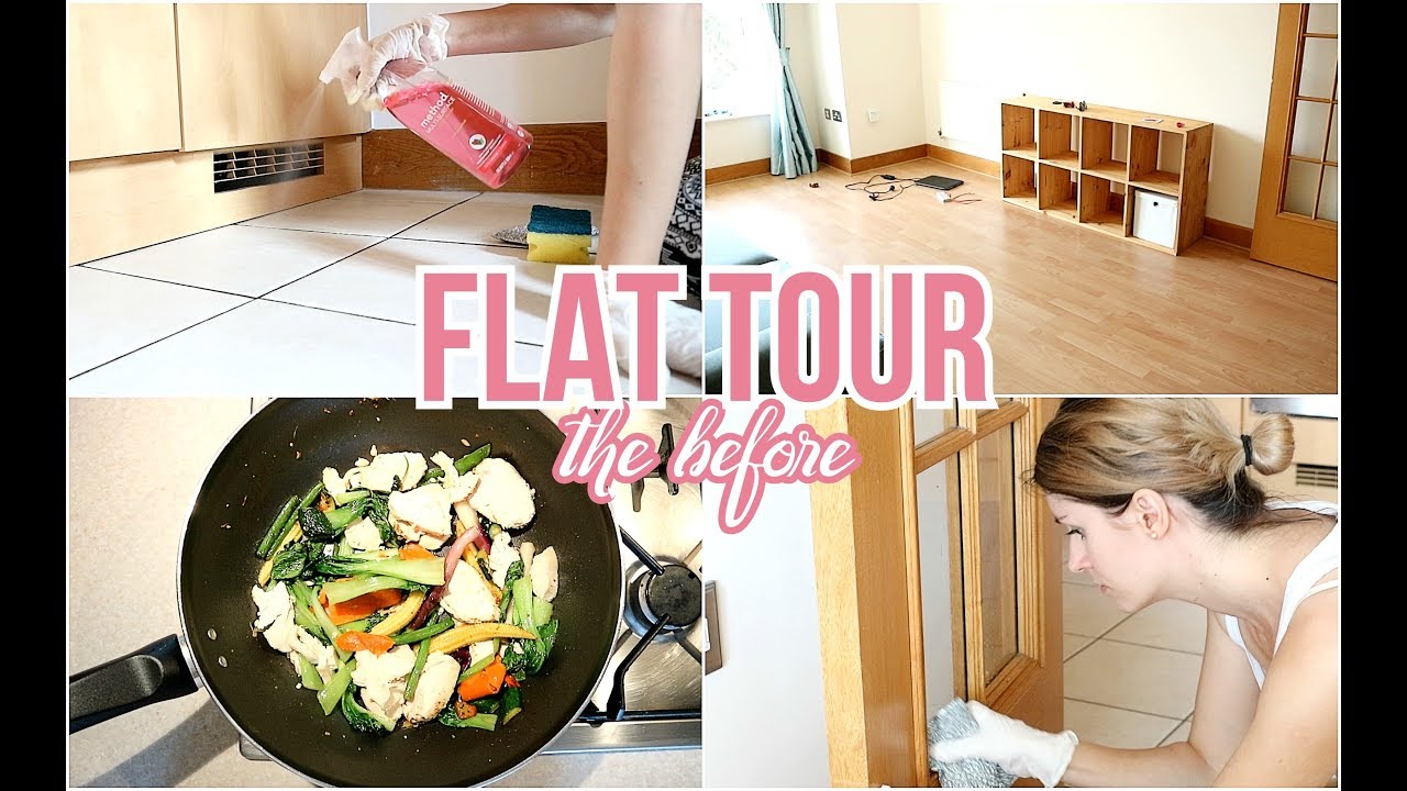LONDON FLAT TOUR. The Before | UNPACK, ORGANIZE & DEEP CLEAN WITH ME | Cleaning Motivation