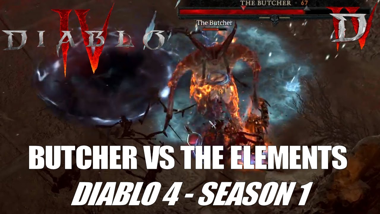 Can The Butcher Withstand The Elements? - Sorcerer VS The Butcher - Diablo 4 Season 1