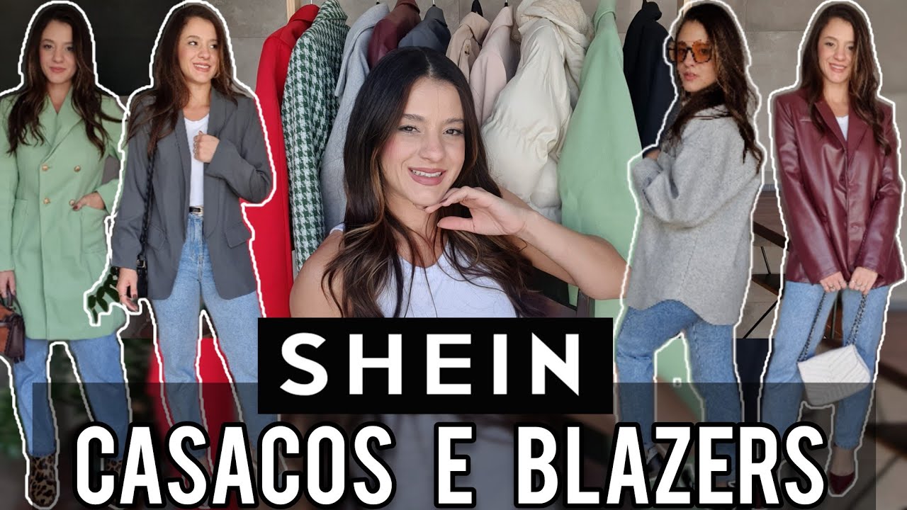 10 CASACOS E BLAZERS DA SHEIN HAUL - INVERNO 2024