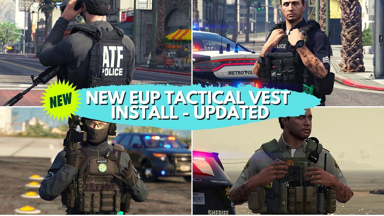 Тактический жилет EUP от Hanako - LSPDFR