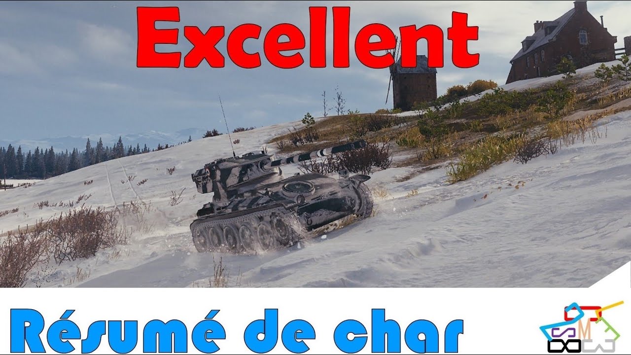 world of tanks fr - amx12t - résumé de char