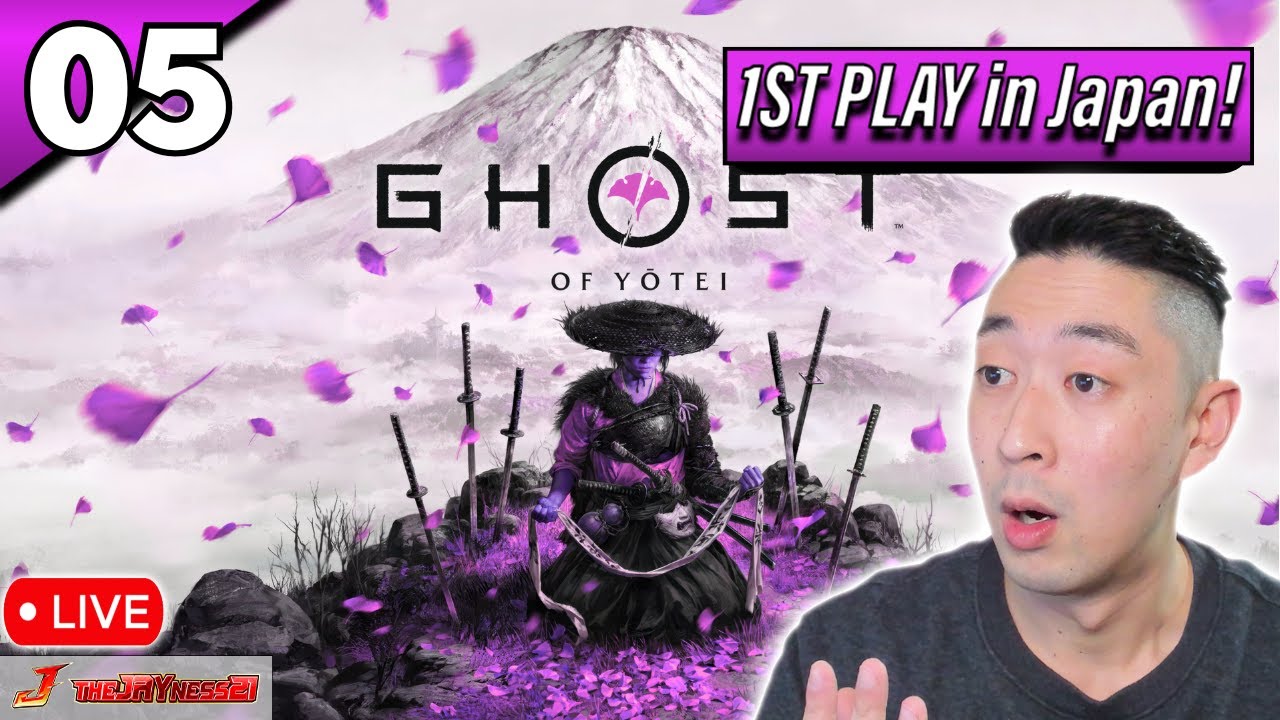 🔴 LIVE 1ST PLAY 🐺 Ghost of Yotei Pt 5 in Tokyo!