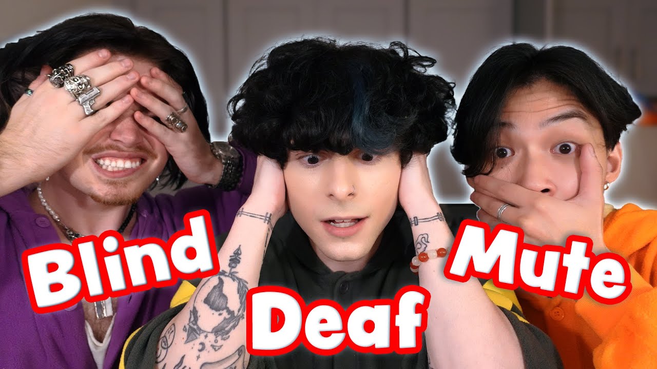 Blind, Deaf, and Mute Baking Challenge