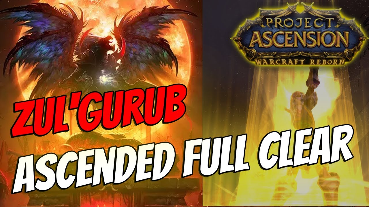 Bronzebeard Zul'Gurub: Ascended (highest Difficulty) | Ret Paladin Gameplay [Ascension Classic+]
