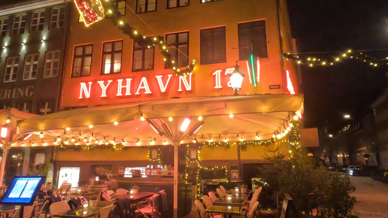 Nyhavn 🇩🇰 Copenhagen Night Walk 4K