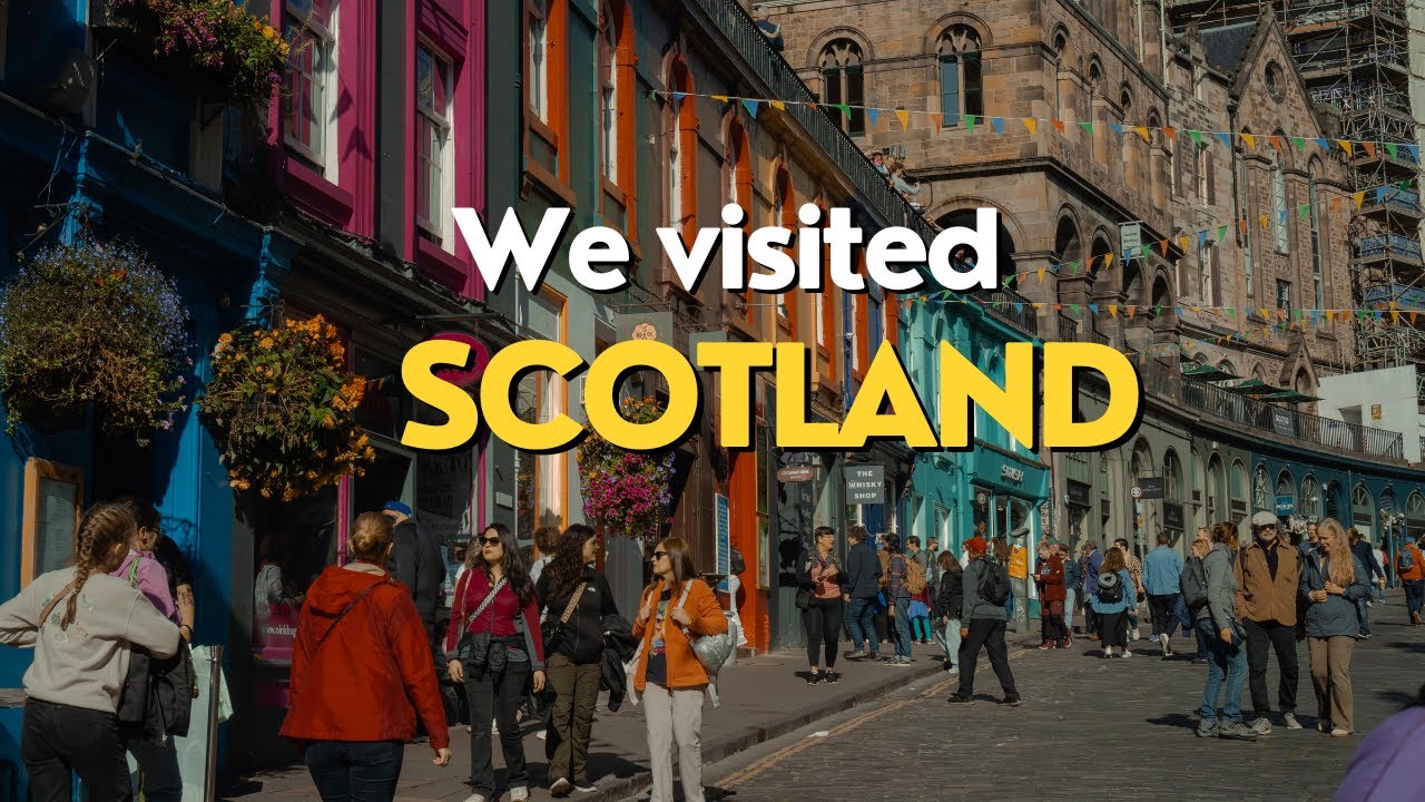 We visited SCOTLAND || Lyrical Vlog