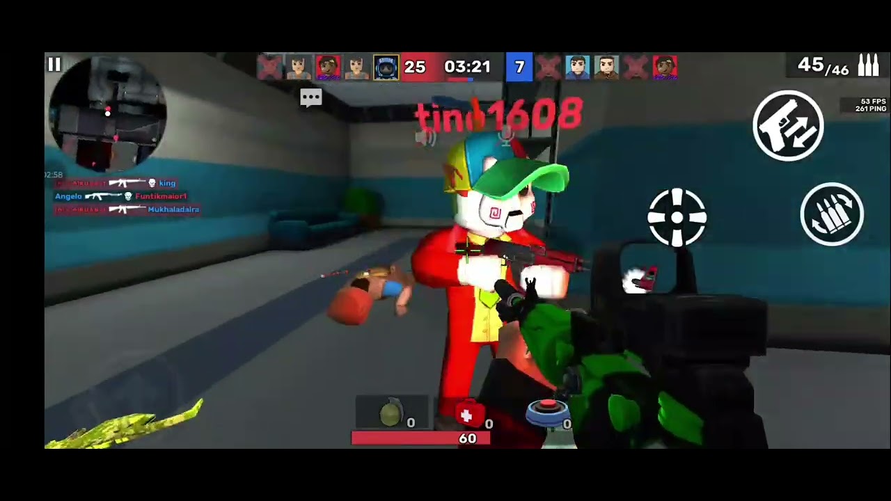 #kuboom gameplay M4A1 scull 