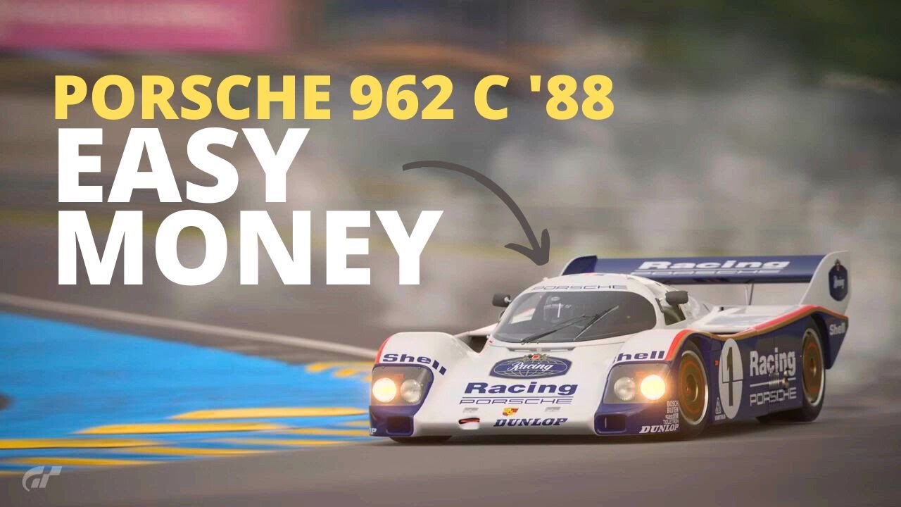 GT7 Get this car TODAY: Porsche 962 C