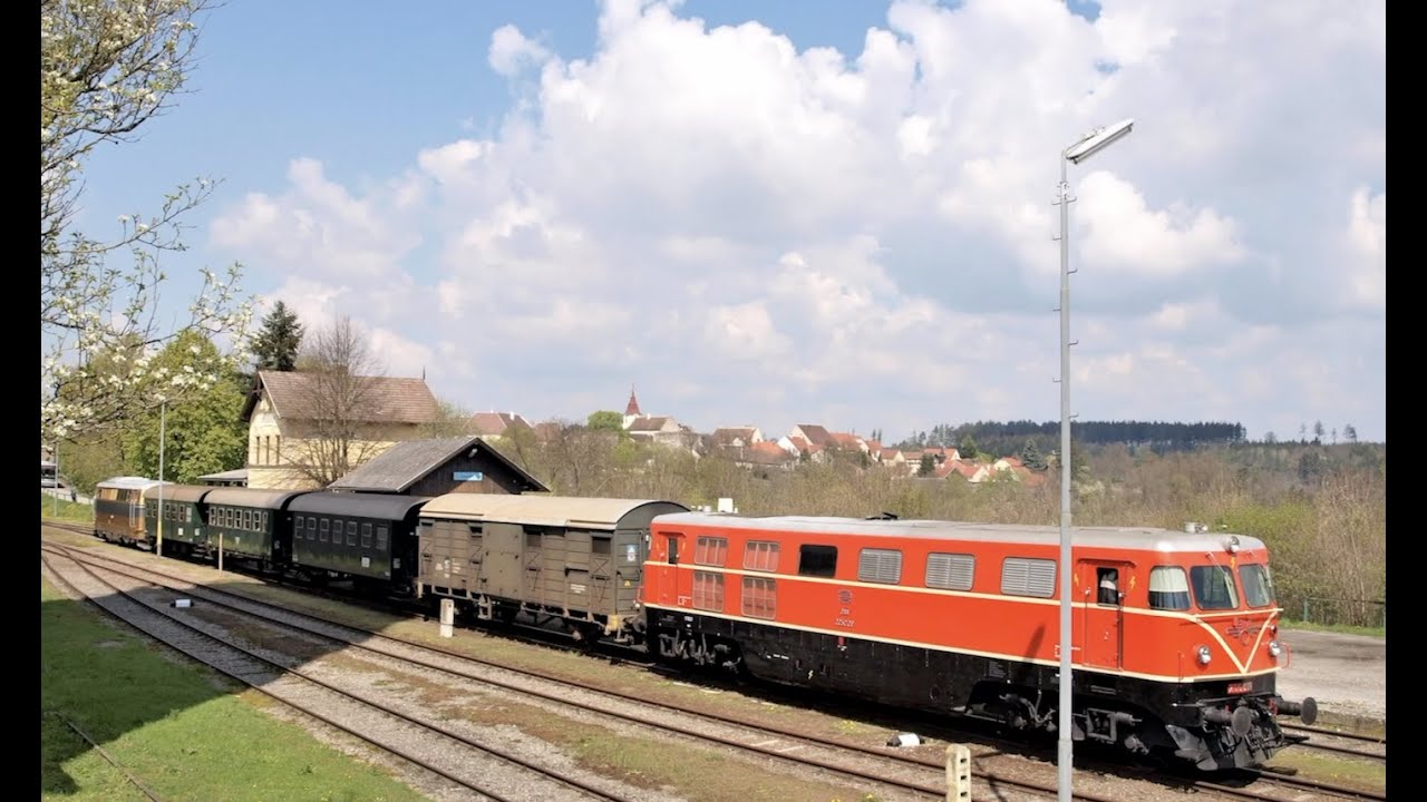 Führerstandsmitfahrt (ReblausExpress) Bf. Drosendorf🇦🇹 - Bf. Retz🇦🇹 am So. 28. 09. 2014