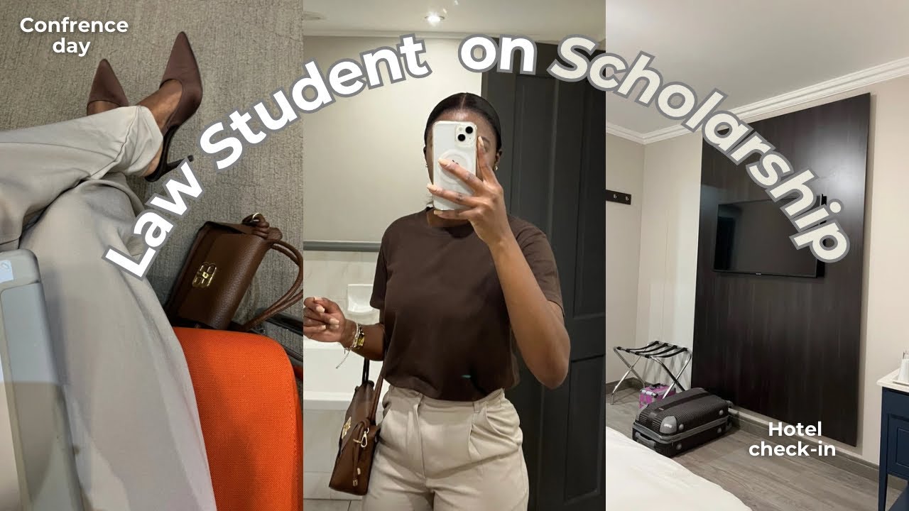 Law School | Attending a Fully Funded Conference  | 6AM GRWM, flight✈️ ,Networking &Career Growth☕️🍂