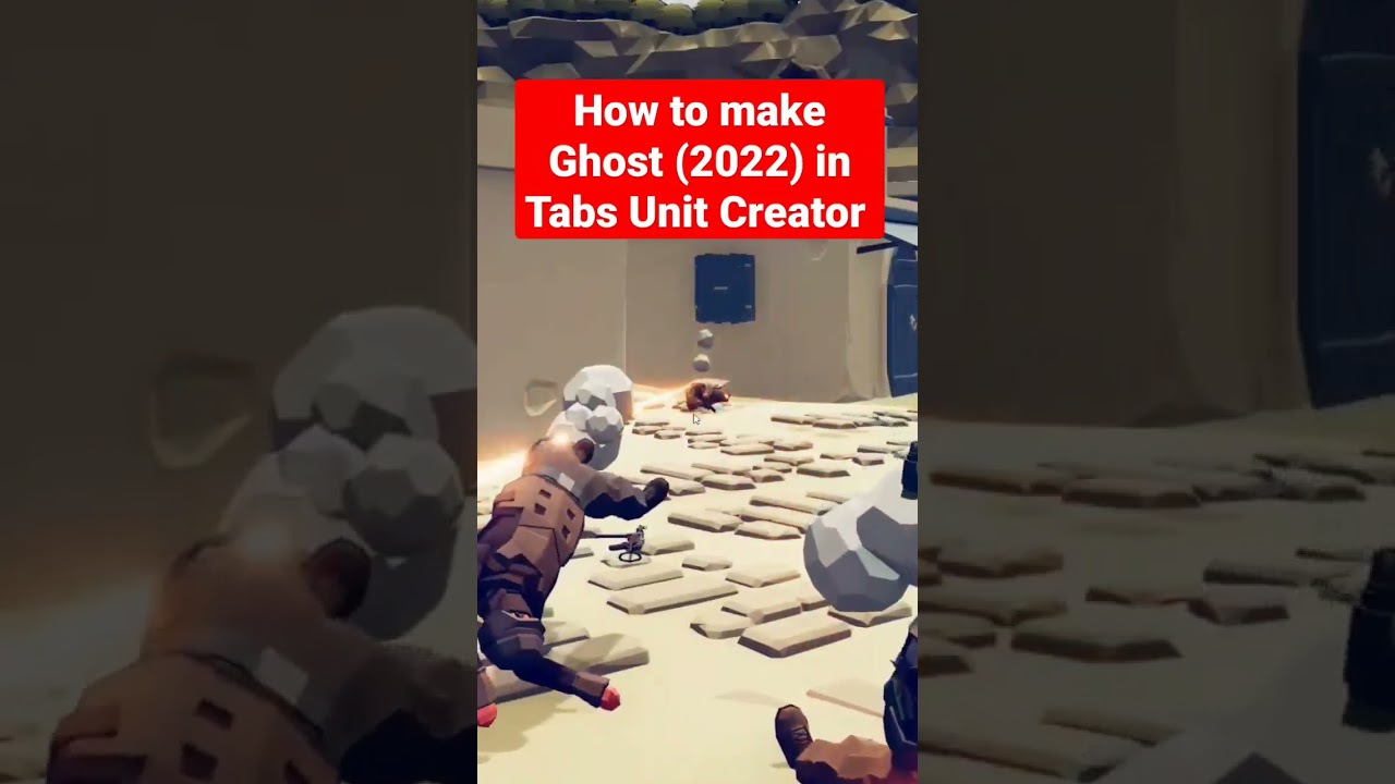How To Make Ghost (MWII 2022) In Tabs Unit Creator