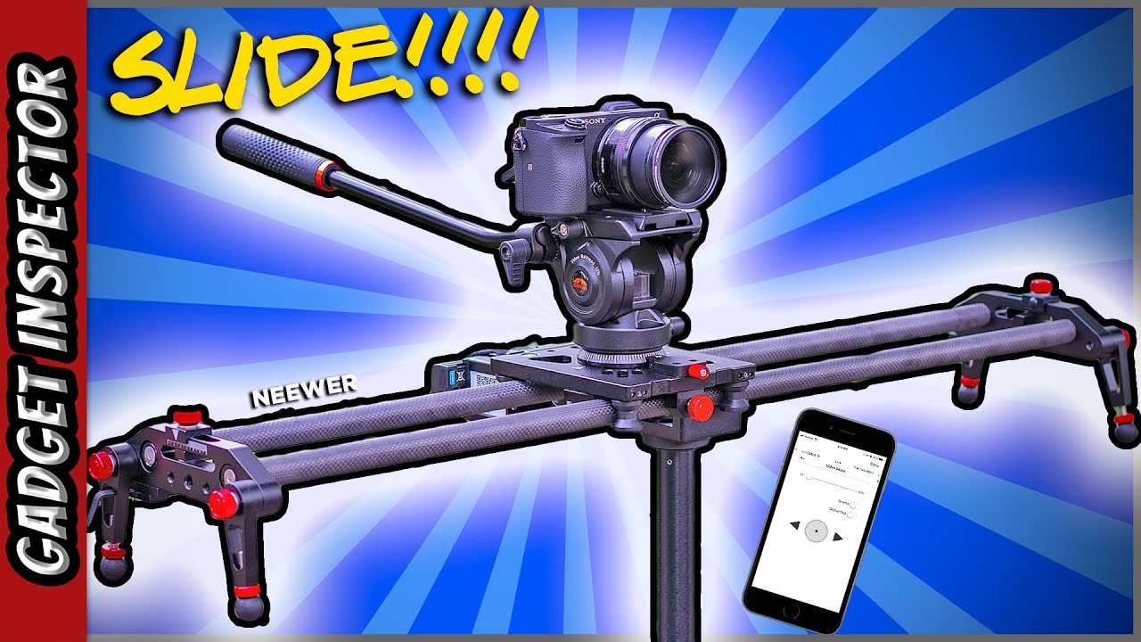 Sliding is Cinematic | Neewer Motorized Slider Review and Setup