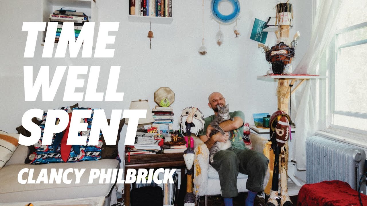 Upcycling Sports Equipment into Mythic Sculptures | Time Well Spent with Clancy Philbrick