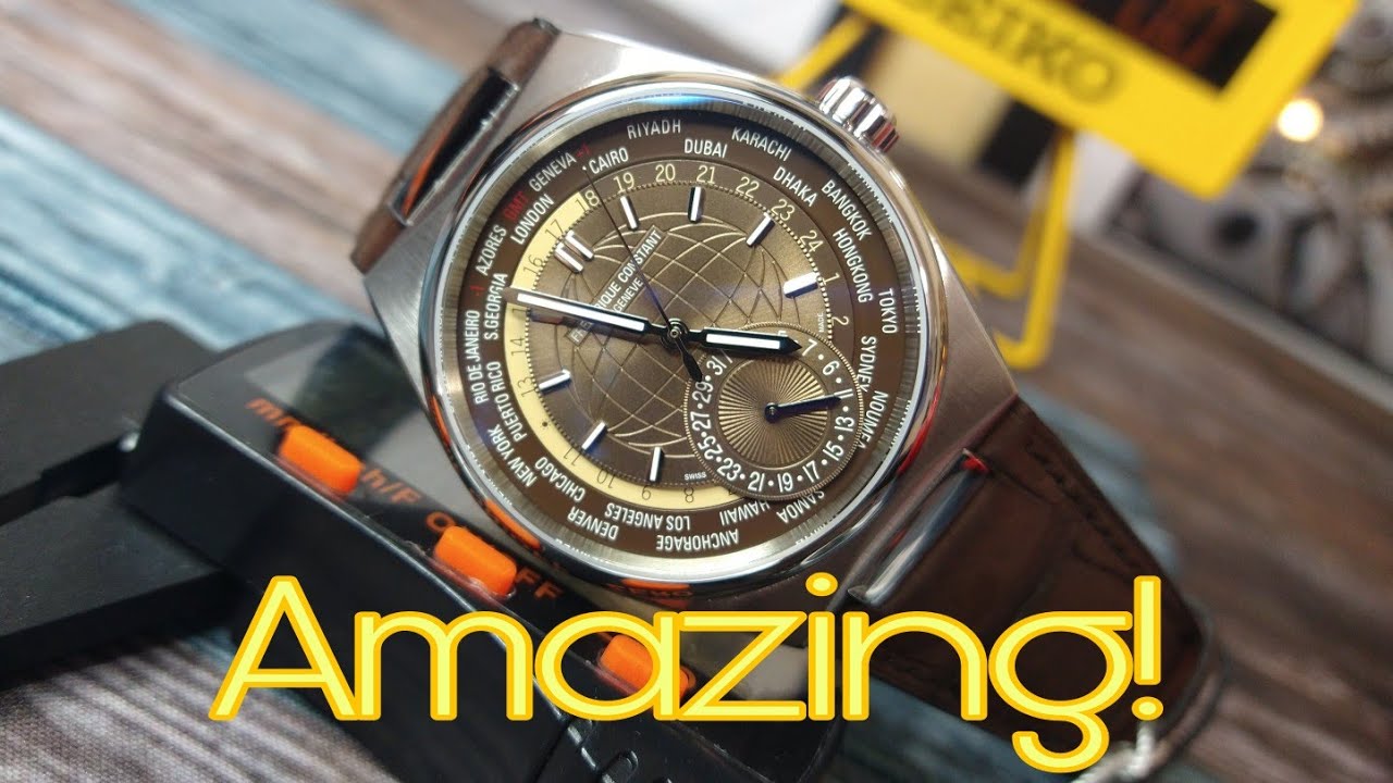 Frederique Constant FC-718C4NH6 Highlife Worldtimer Manufacture Brown