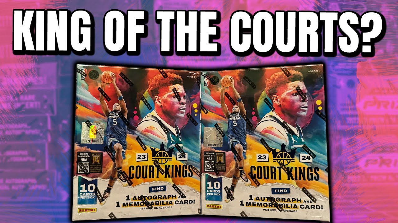 KING OF THE COURTS?? | 2023-24 Panini Court Kings NBA Two Box Review