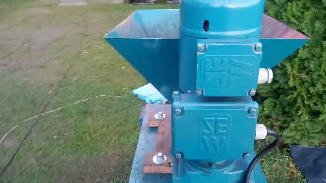 Kruszarka rozdrabniacz węgla domowej roboty część 2 .