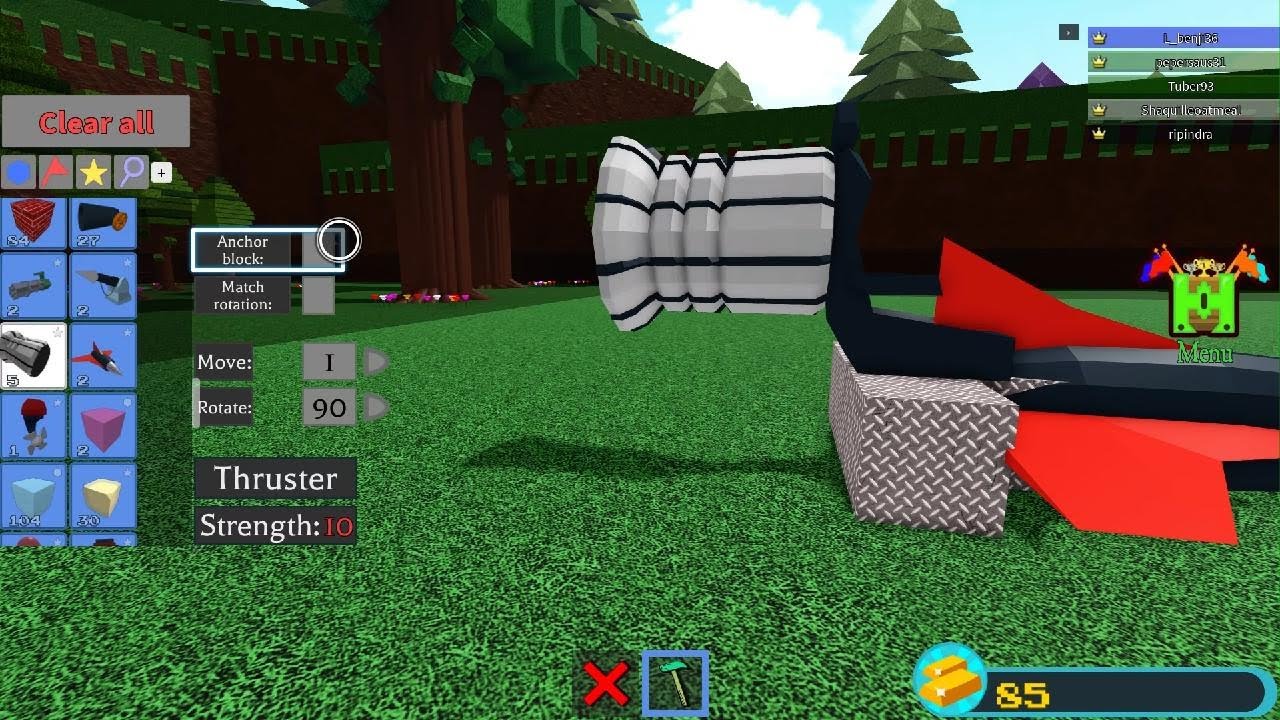 Build a boat spaceship