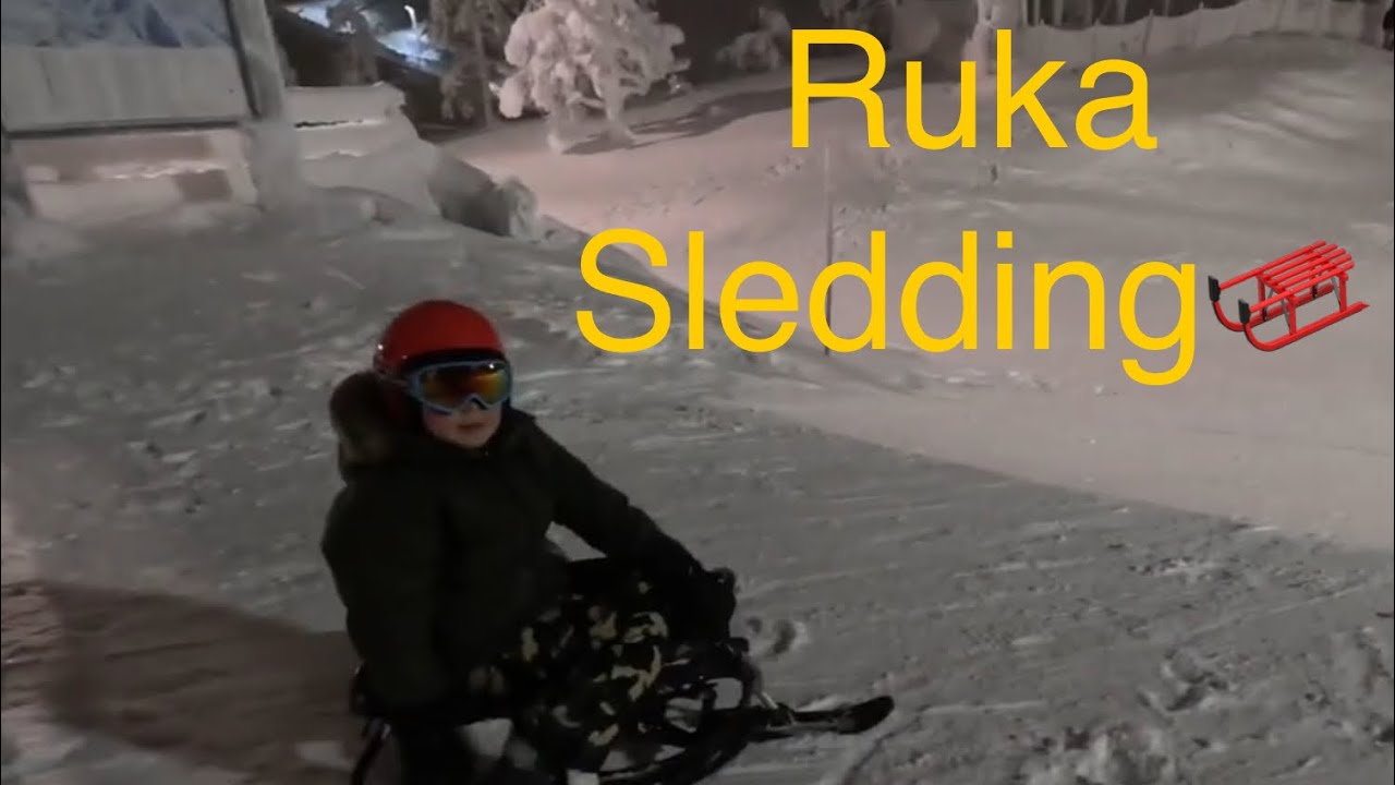 Ruka Finland 21st December 2024 sledge racing 1