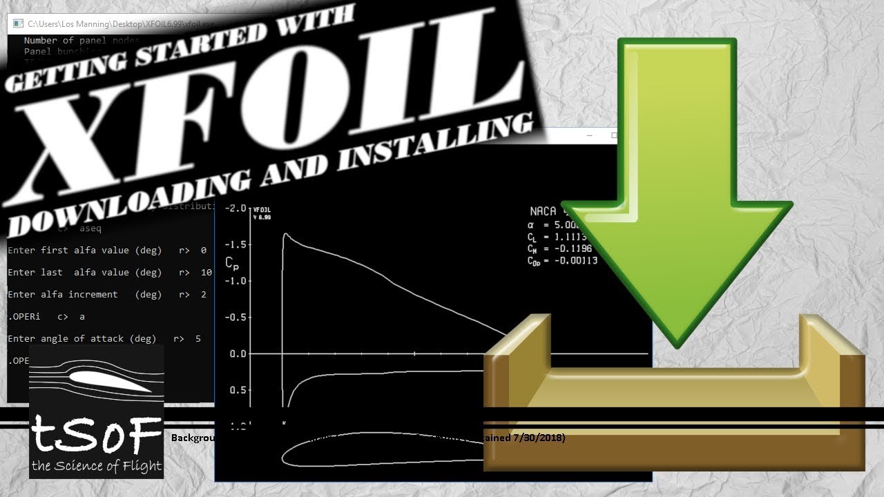 Getting XFOIL onto your Personal Computer (XFOIL Installation)