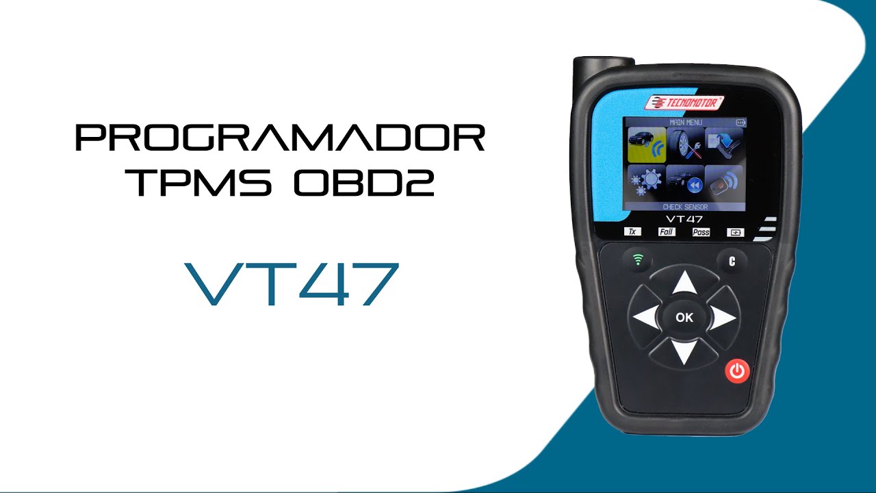 Programador TPMS OBD2 - VT47
