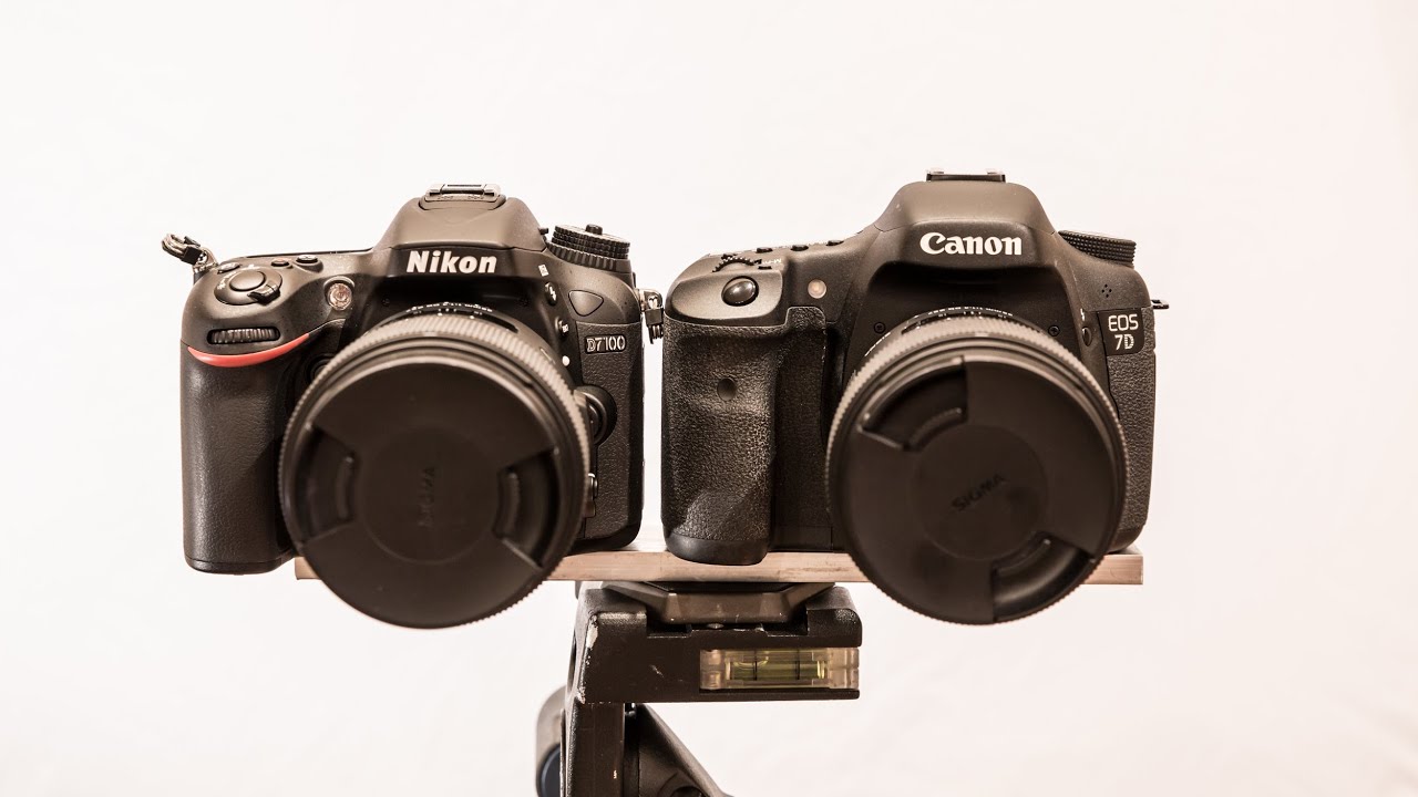 Nikon D7100 vs Canon 7D Part 1 - Photography Features - Best APS-C DSLR?