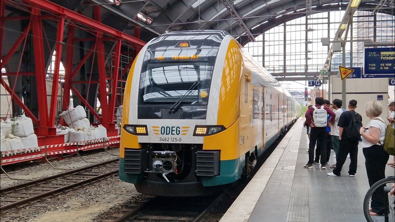 ODEG | Mitfahrt im RE1 von Berlin Ostbahnhof bis Potsdam Hbf in der BR 3462