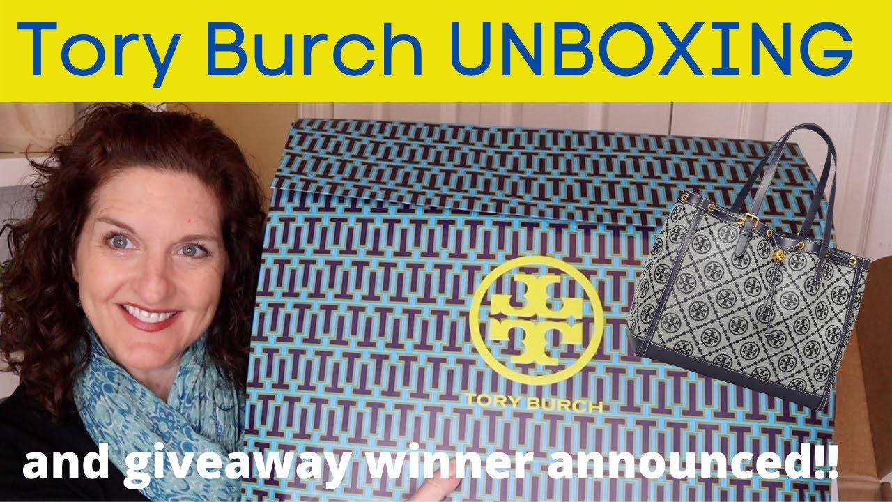 Tory Burch T Monogram Tote Unboxing 2021