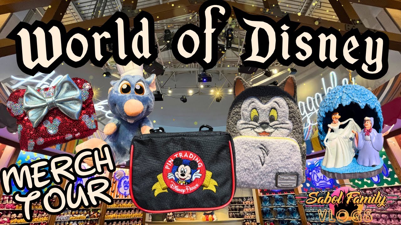 WORLD OF DISNEY New Merchandise Tour | Disney Springs! March 2025 ~ Walt Disney World Shopping!