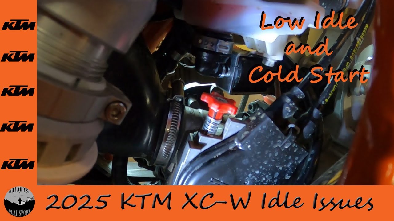 2025 KTM 300 XC-W - Low Idle and Cold Start E2523