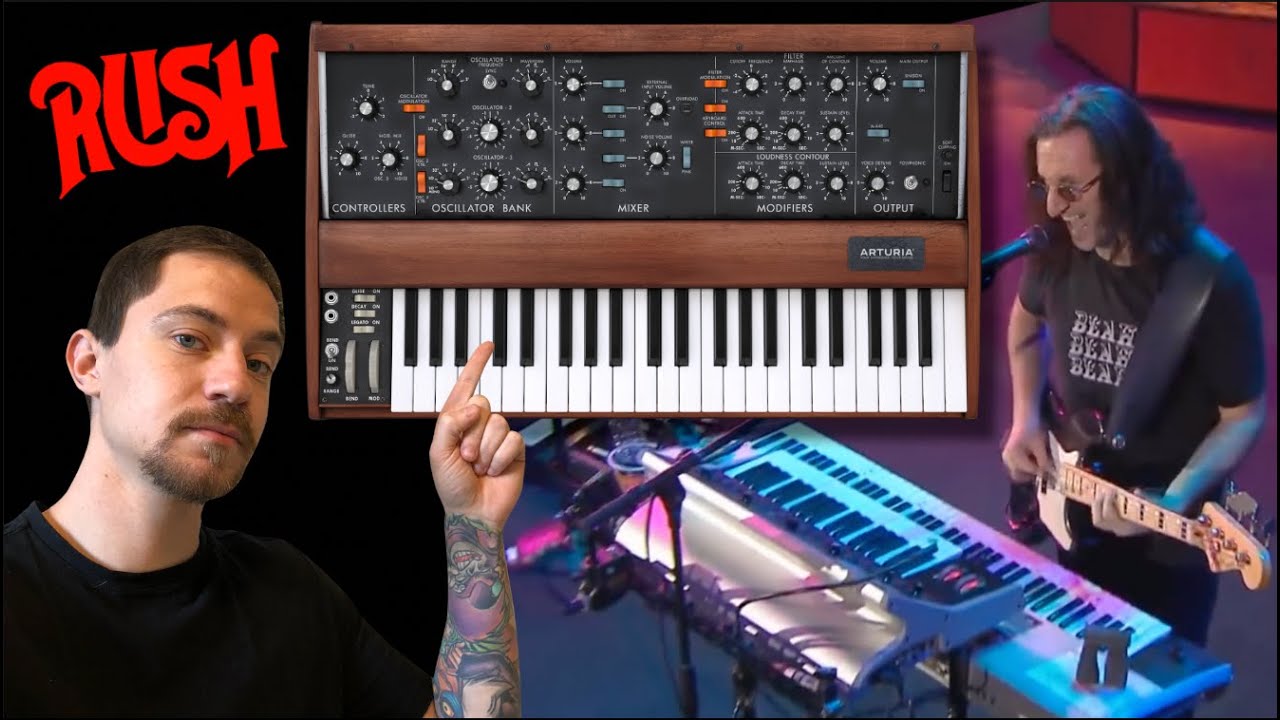 Recreating the Synth Lead from Tom Sawyer - Rush