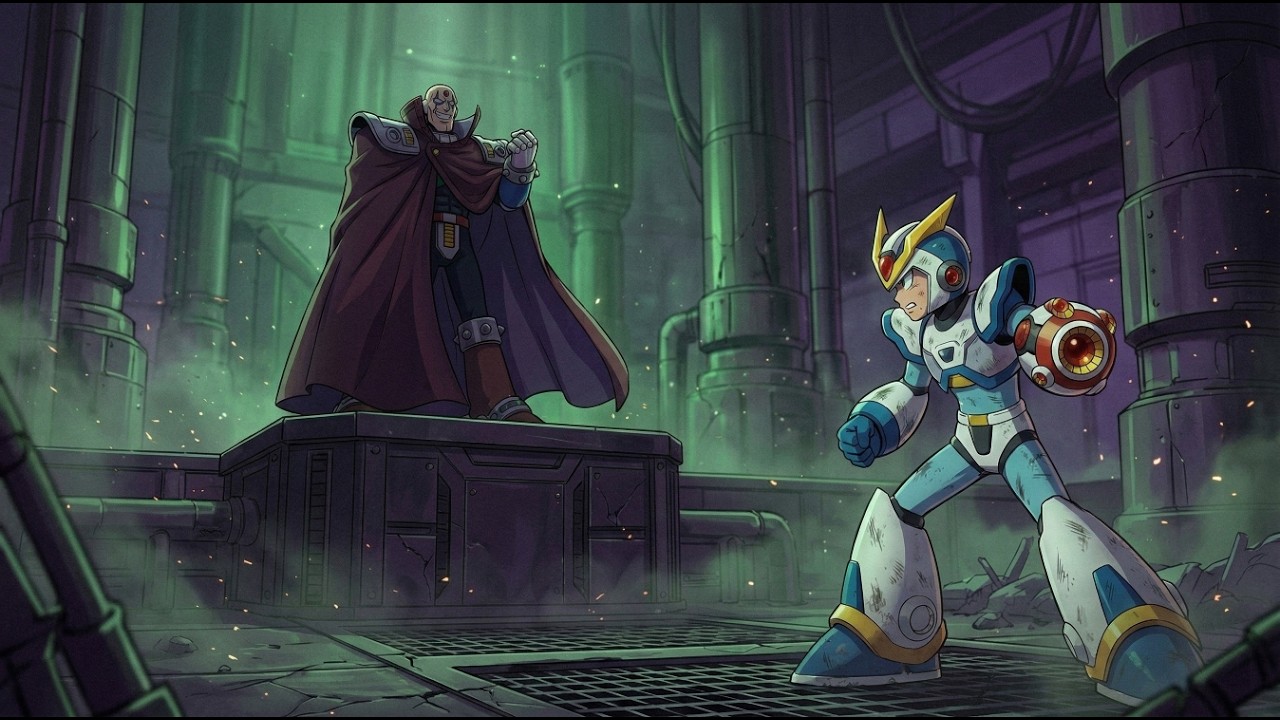 Mega Man X Stage 3, 4 and ending
