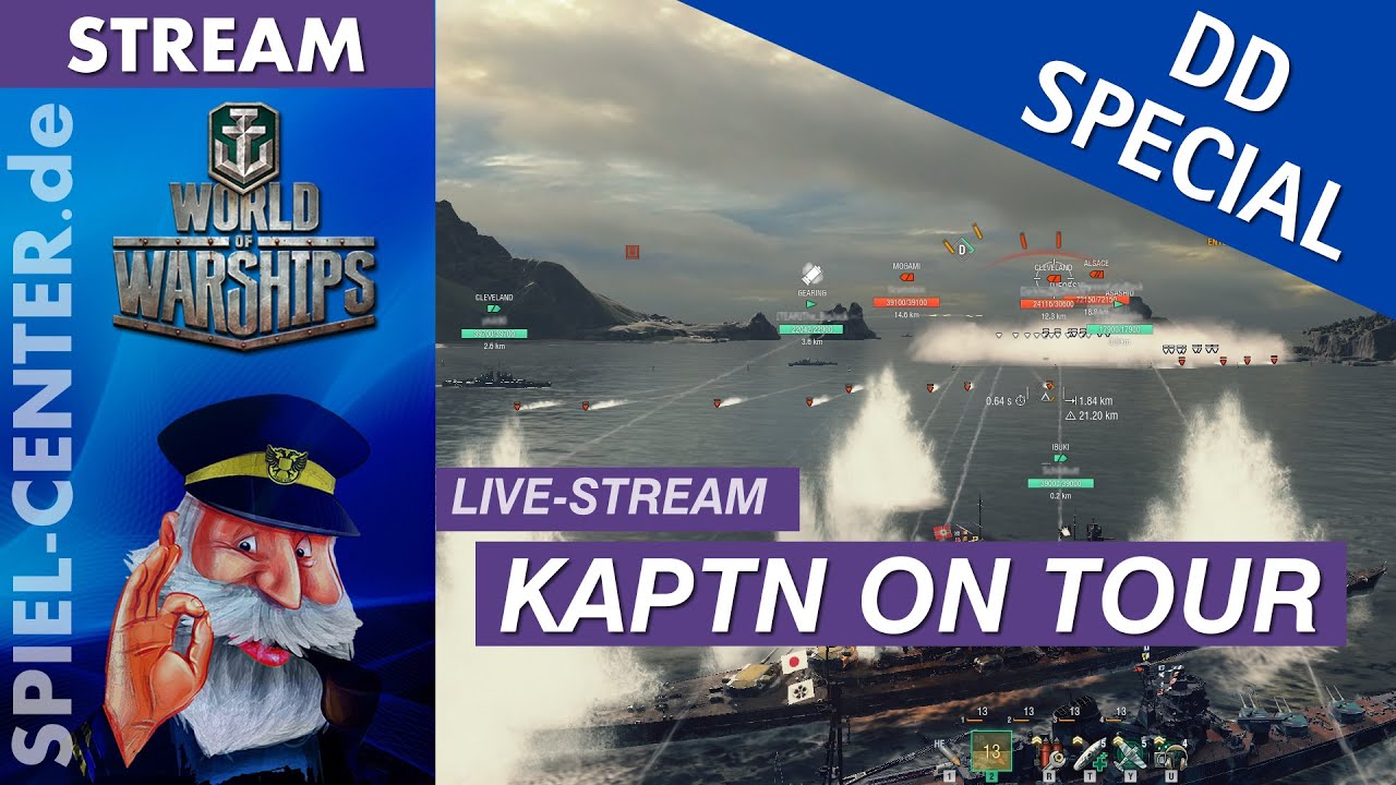 World of Warships: Kaptn on Tour [ DD-Special ]