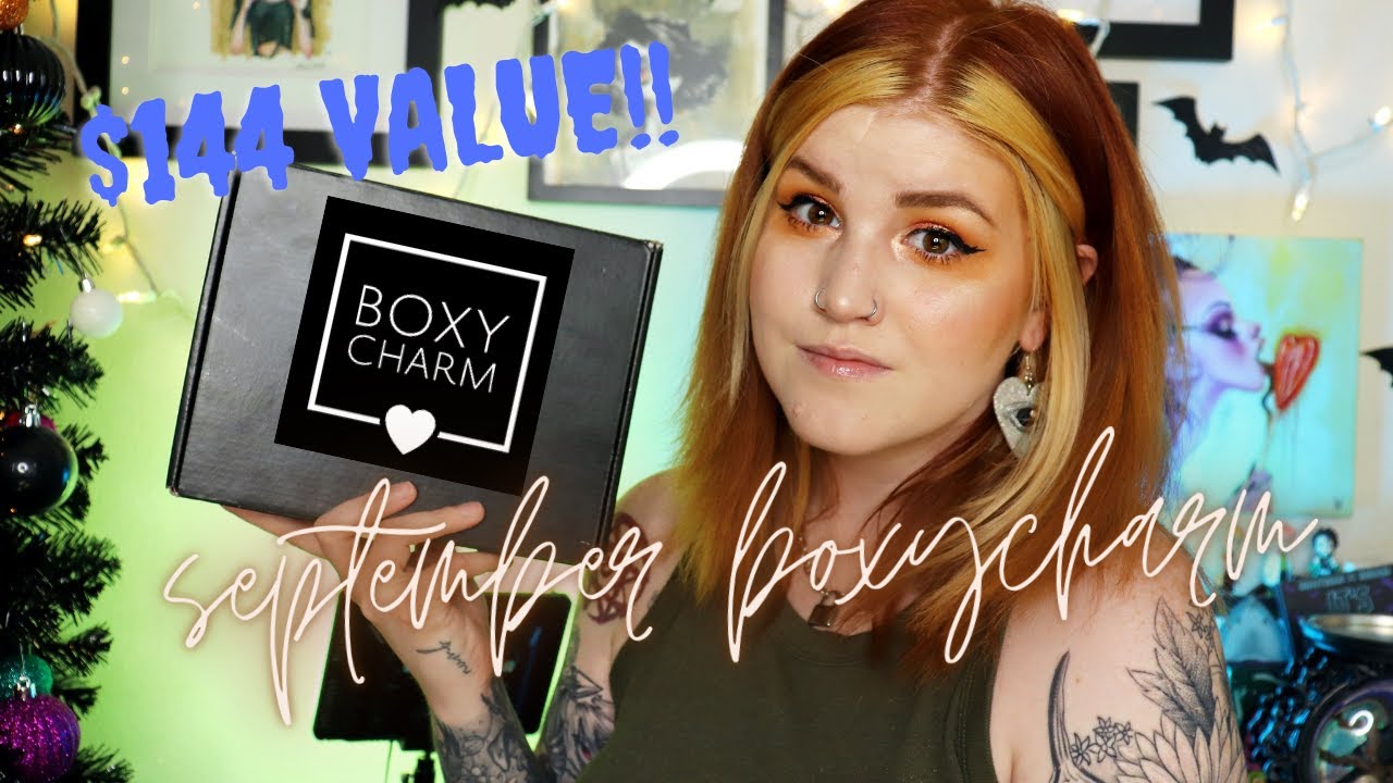 September Boxy Charm Unboxing | Base Box | artistryxashh
