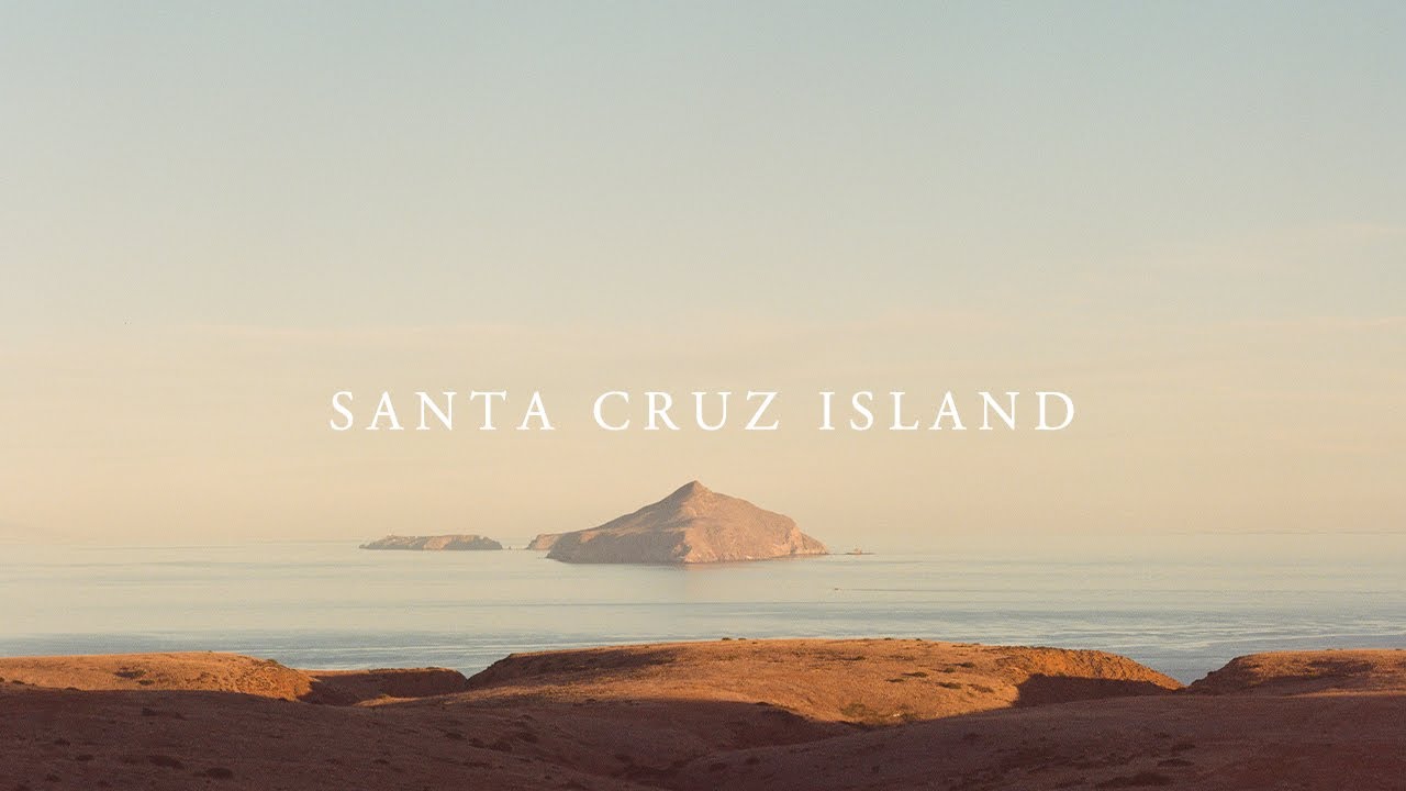Shooting film on Santa Cruz Island