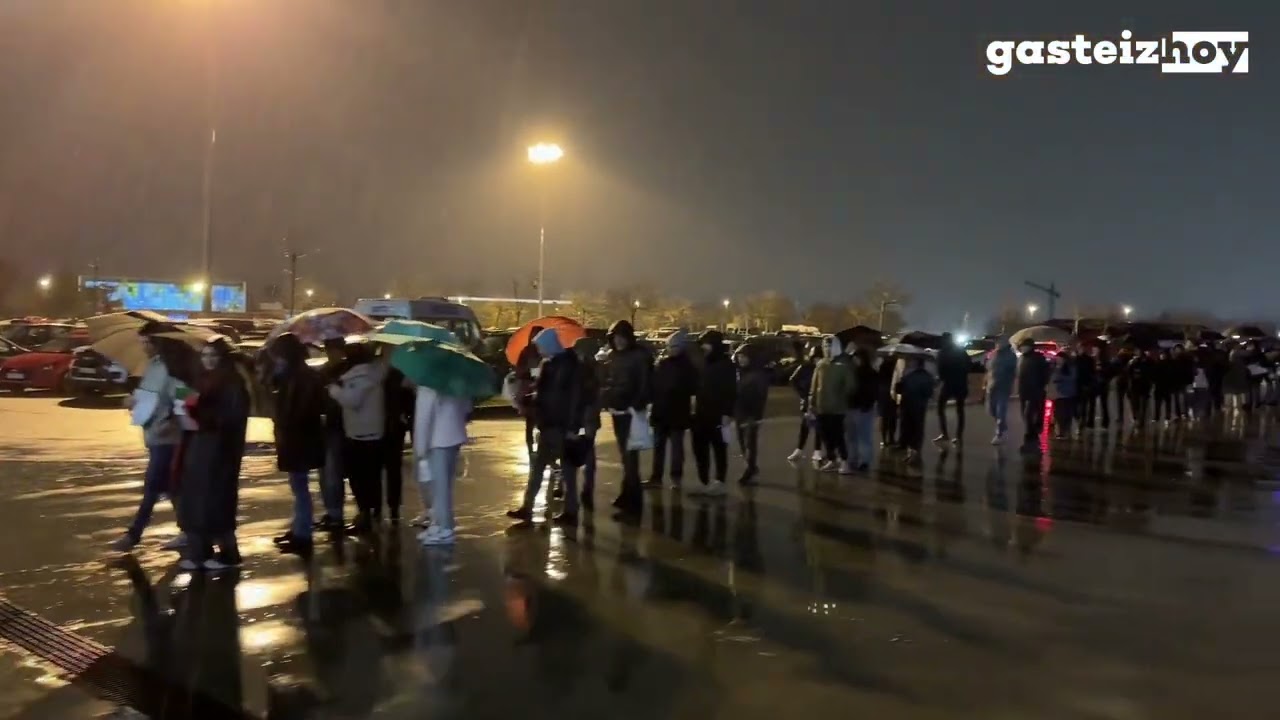 Manifestación contra Maccabi en Vitoria: 7 de febrero de 2025
