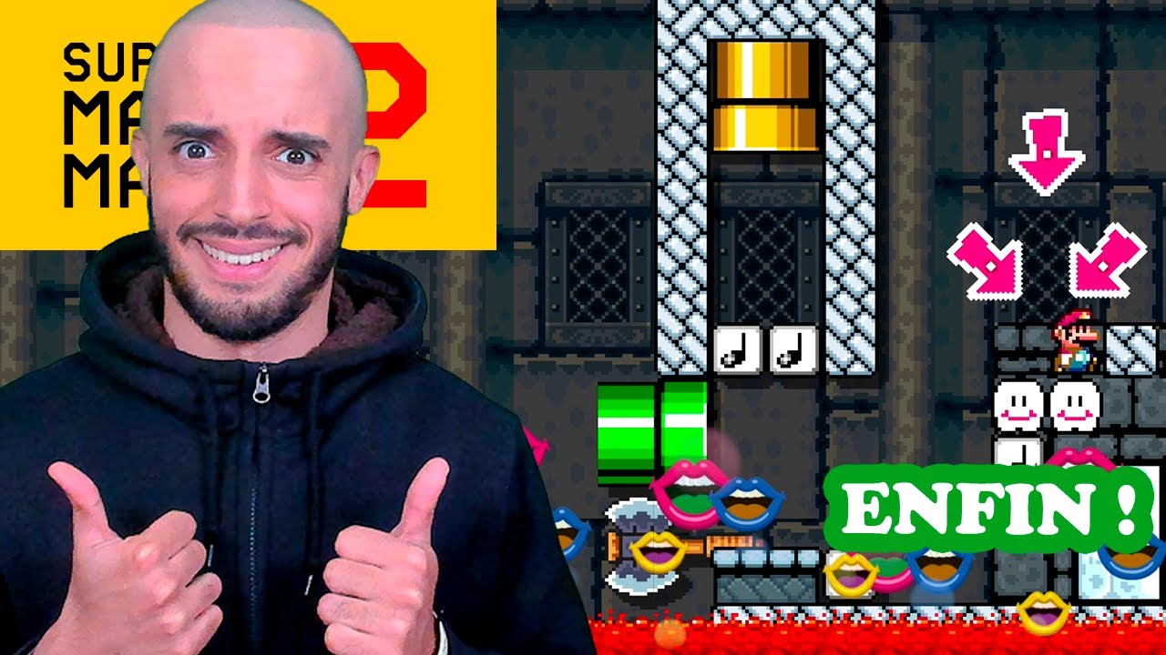 Je RÉUSSIS ENFIN ce niveau TROLL d'un ABONNÉ dans SUPER MARIO MAKER 2 ! 😅🎉